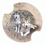 Set of Two Siberian Husky Occasion Carsters - Style dpa24