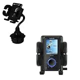 Sandisk Sansa E270 Car Cup Holder - Gomadic Brand