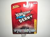 2011 Johnny Lightning R19 Demolition Derby 1967 Plymouth Fury II Demo Derby Grey/Black