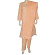 Punjabi Salwar Kameez Cotton Fabric Embroidery Traditional Clothing in India Size M 36 inches (slkch002)