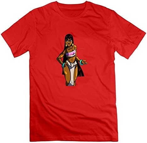 X-large Printed Men Tee Emma Stone Hot By Ericsmith Red