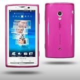 SONY ERICSSON XPERIA X10 HOT PINK GEL COVER CASE BY CELLAPOD CASES