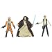 Kenner Star Wars A New Hope Special Exclusive Action Figure 3Pack Hero Set Luke XWing Pilot, Ben Ken