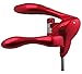 Rabbit Original Lever Corkscrew Wine Opener with Foil Cutter and Extra Spiral (Red)