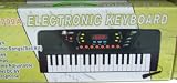 Electronic Keyboard With Microphone