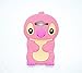 3D pink Stitch & Lilo Soft Silicone Case Cover For Smart Mobile Phones (Samsung Galaxy Avant/G386T)