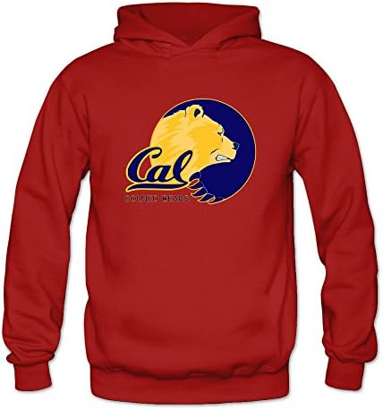 SHFL Lady California Golden Bears LOGO Hooded Sweatshirt Red M