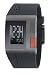 DKNY NY1313 Gents Digital Watch, Black Dial & Rubber Strap with Red Detail on Case