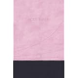 Holy Bible: King James Version Chocolate / Pink Flexisoft Imitation Leather Thinline Reference Bible