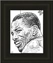 Seattle Seahawks Framed Joey Galloway Print By Michael Mellett -
