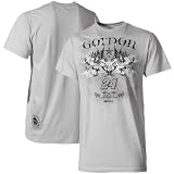 NASCAR Chase Authentics Jeff Gordon Crest T-Shirt - Silver