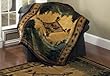 Forest Trail | Luxury Acrylic | Throw Blanket