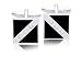 Crystal insert Design Fashion Cufflinks 9281