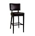 Baxton Furniture Studios Nino Leather Barstool
