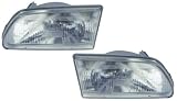 Toyota Tercel Replacement Headlight Assembly - 1-Pair