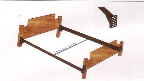 Kitchen: Twin/Full Rails