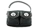 COACH Signature POUCH / Cosmetics Bag / Mini-Bag in Black Style # 1751