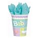 Pastel Patchwork Baby Shower Paper 9 Oz. Hot/cold Cups - 8 Count
