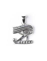 Sterling silver 925 eye of horus egyptian pendant necklace by 81stgeneration