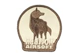 Redwolf Logo Velcro Patch (Arid)