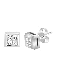 10k Cut Diamond Earrings