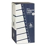 Avery 4076 Dot matrix printer white shipping label, 5 x 2-15/16, 1 across, 3000/box