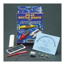 Solar Bottle Boats Kit