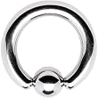 8 Gauge STEEL BCR Captive Ring 1/2" 5mm