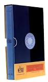 The Message Personal Size Blue and Gray Leather-Look
