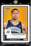 2005 06 Topps Style '52 Deron Williams Utah Jazz Basketball Card #147 - Mint Condition - In Protective Display Case !!