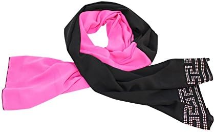 The Twelve Stylish Design Hijab Scarf Series Mix-matched Lattice Print Hijab Pink