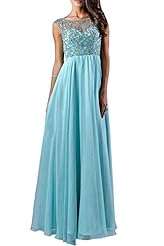 Chiffon Sleeveless Natural   Waistline Cocktail Lace Beaded Evening Dress/Homecoming Dress/Prom Dress  with a Brush/Sweep Train 