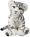 WowWee Alive White Tiger Cub Plush Robotic Toy in White/Black