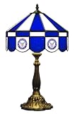 Navy 16 Stained Glass Table Lamp