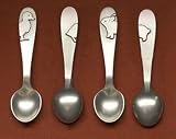 Baby Shower Gift Idea – Beehive Lead-Free Pewter Baby Spoon