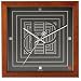 Bulova 14" High Frank Lloyd Wright Price Tower Wall Clock