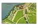 Canandaigua, New York - Aerial View of Roseland Park Giclee Poster Print, 16x12