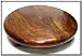 Indian Chapati or Bread Maker Chakla in Wood with rolling pin 9"