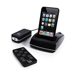 Roth Audio RothDock: drahtlose (2.4Ghz) Dock-Lösung für Apple iPhone oder iPod (Dock, drahtloser Empfänger für Hi-Fi Anlage, Fernbedienung)