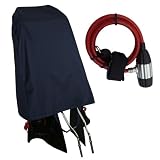 Regenschutz f�r Fahrradkindersitz mit Diebstahlschutz - CityFrog Comfort AntiTheft - Nachtblauvon "MadeForRain"