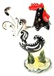 Rooster Lamp (Black & White)