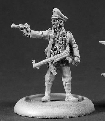Kroid Officer with Pistal Reich of the Dead Series Miniature by Reaper Miniatures