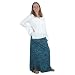 Blue Paisley - Drawstring Ladies Skirt