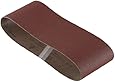 Bosch SB6R120 4-Inch X 24-Inch Sanding Belt, Red, 120 Grit, 3-Pack