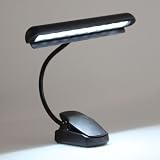 Rechargeable Music Stand LED Light Clip-on 9 LEDS with Adapter