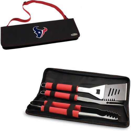 Picnic Time Houston Texans Metro BBQ Tote with Tools