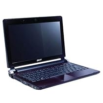Acer Aspire One AOD250-1706 10.1-Inch Red Netbook - 7.5 Hour Battery Life