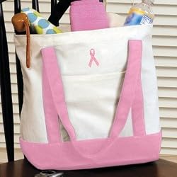 Cathy's Concepts Breast Cancer Carry All Tote