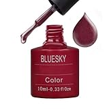 Bluesky Color RED BARONESS Soak Off Nail Gel Polish 509 Salon Mani UV Coat .33