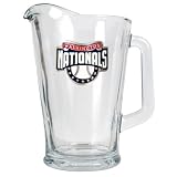 Washington Nationals MLB 60oz Glass Pitcher - Primary Logo